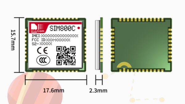 芯讯通代理商 SIM800C GSM/GPRS模组